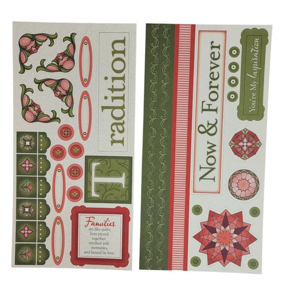 Close to My Heart Reflections Stickease X7104C Evensong Tradition Family NEW - Picture 3 of 4